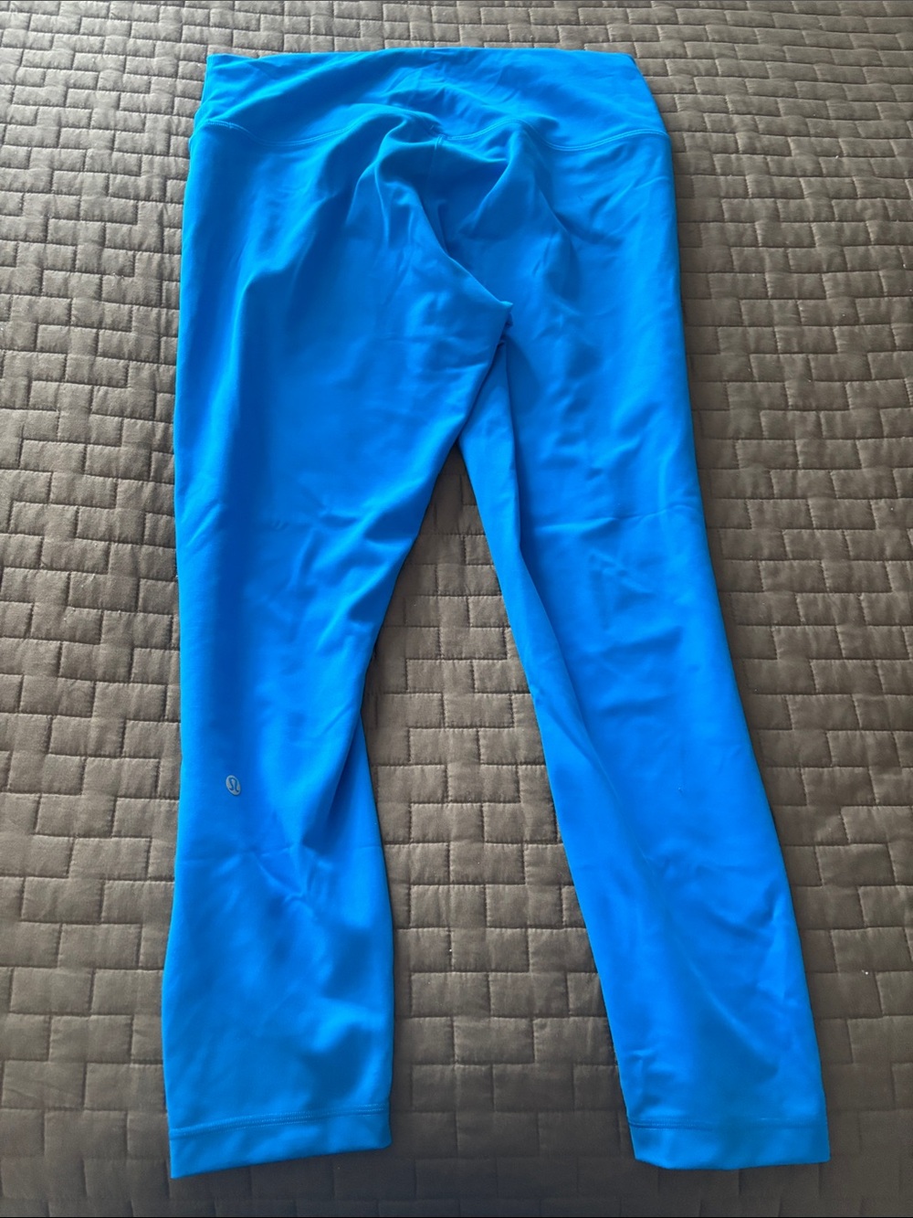 LULULEMON Bright Teal Blue Wunder Train High Rise Tight 25” - Picture 2 of 6